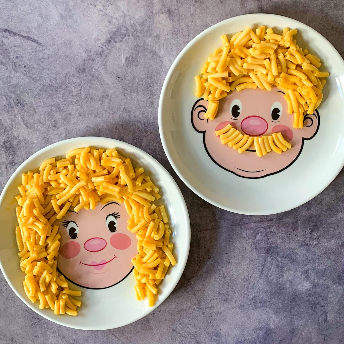 Genuine Fred Food Face Kids Dinner Plate