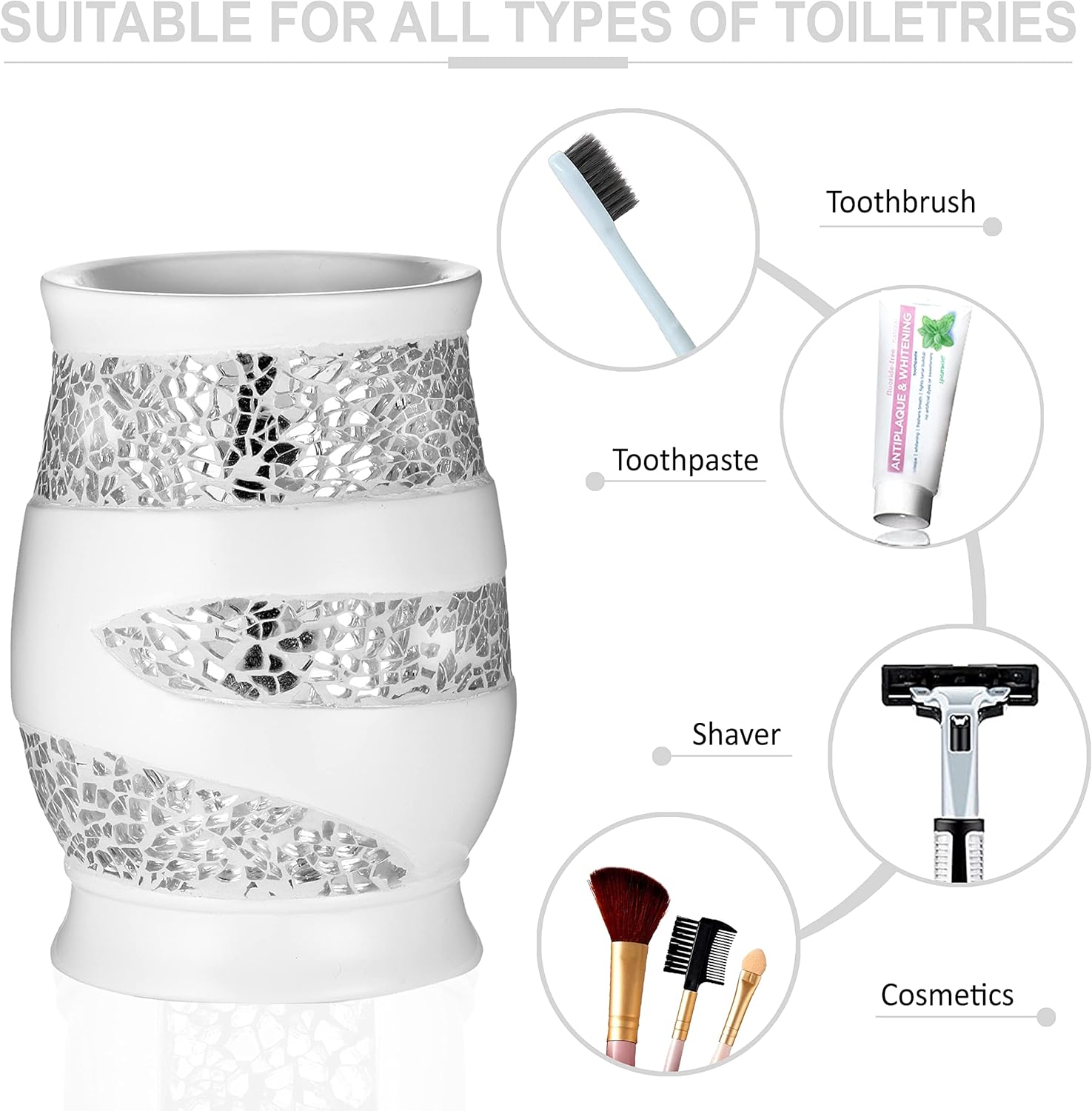 Stylish Sinatra Tumbler - Modern Luxury Bath Tumbler