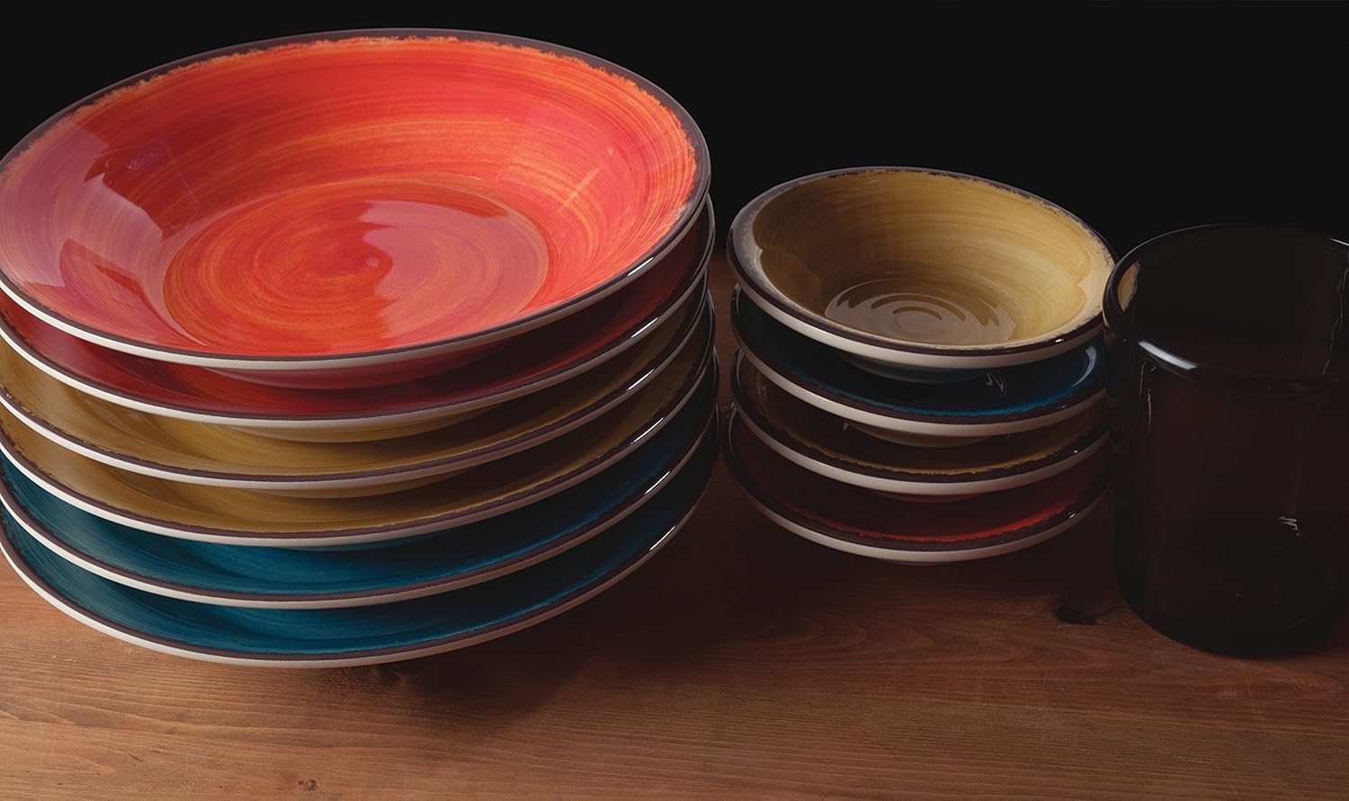Carlisle Mingle Melamine Dinner Plate with Pottery Style