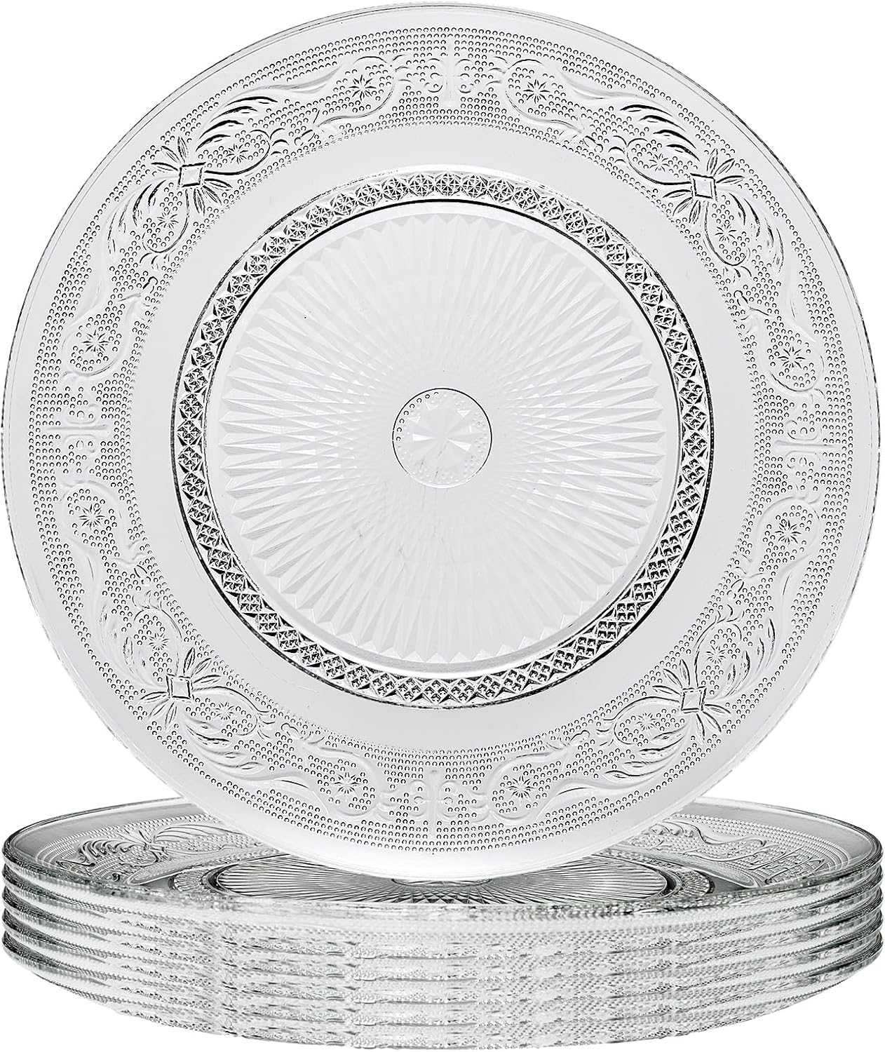 Art Deco Crystal Plates
