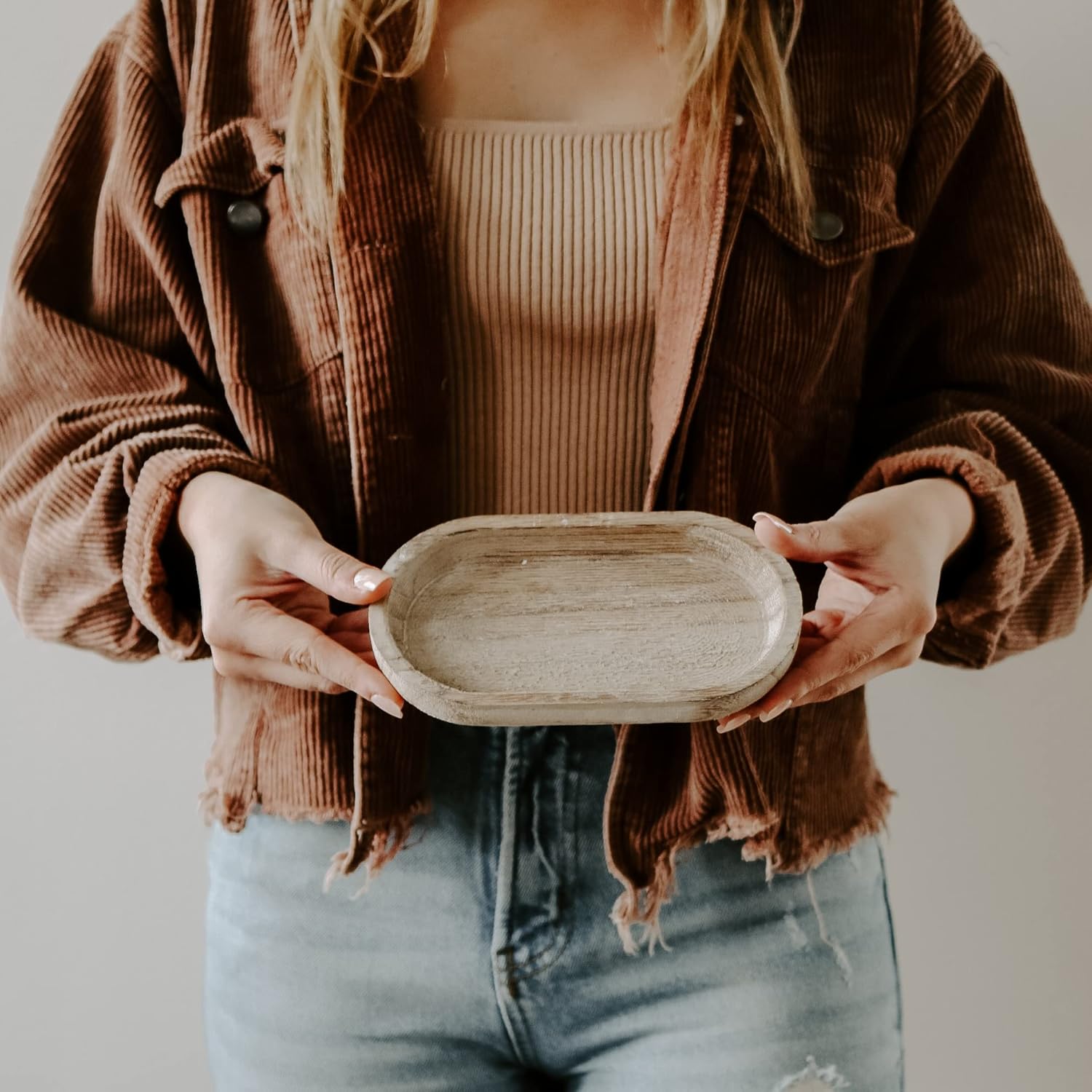 Rustic Farmhouse Wood Tray