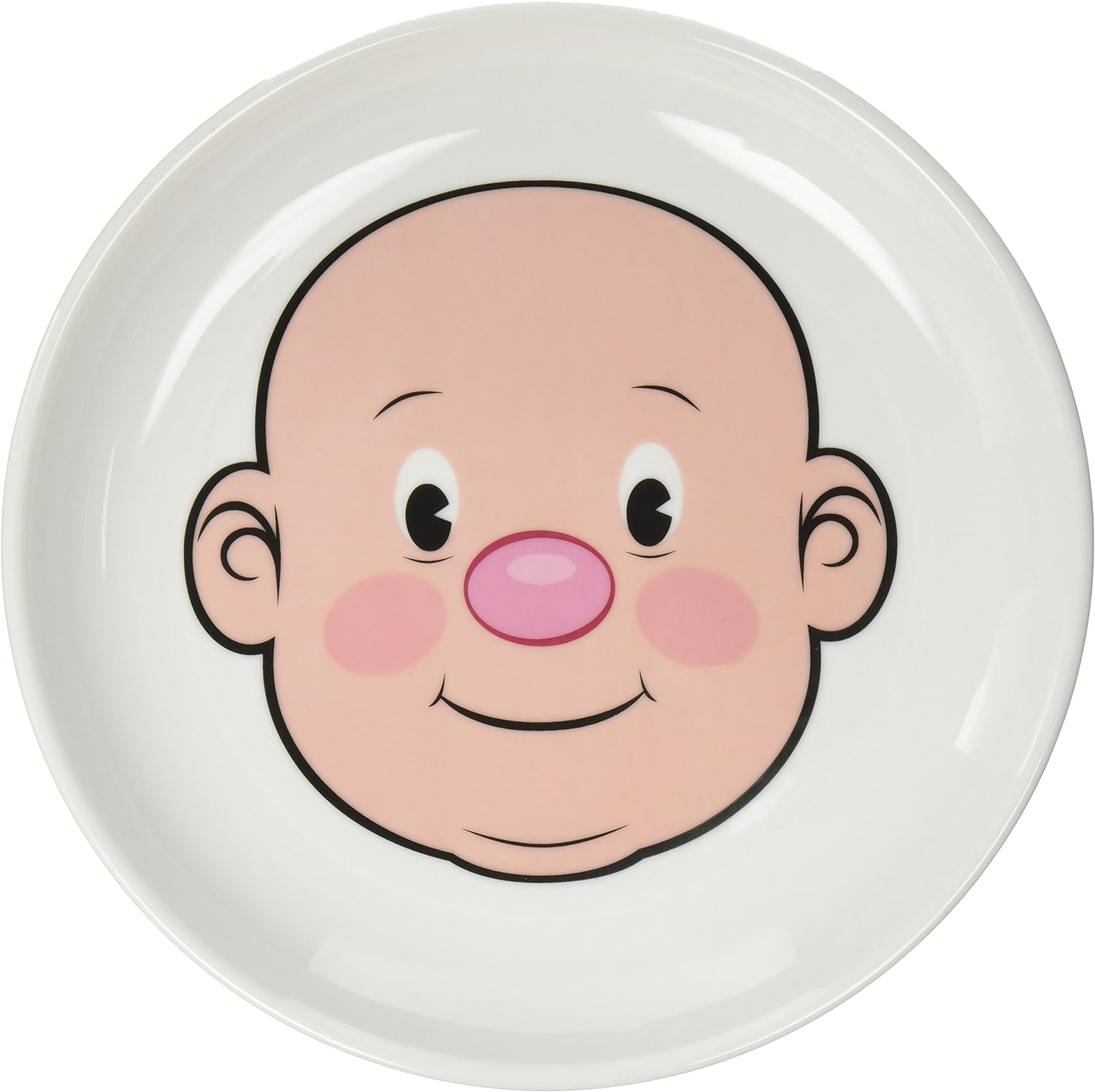 Genuine Fred Food Face Kids Dinner Plate