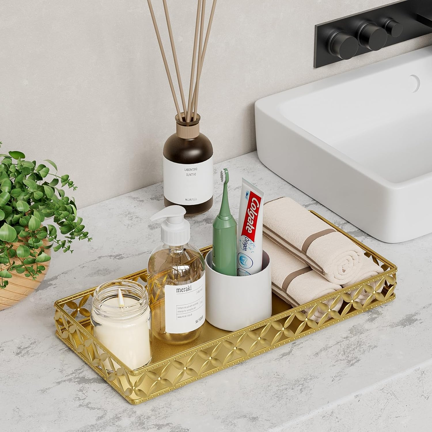 11 Inch Bathroom Vanity Tray