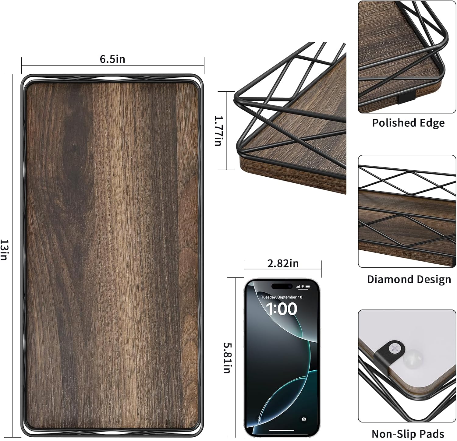 Luxurious Toiletry Organizer from Lixple - Elevate Your Bathroom Experience