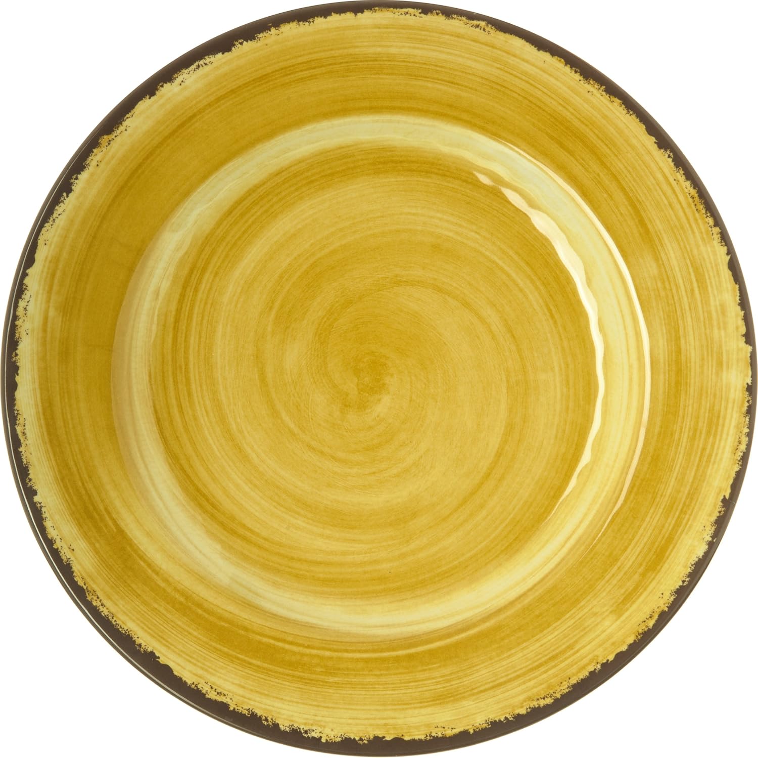 Carlisle Mingle Melamine Dinner Plate with Pottery Style