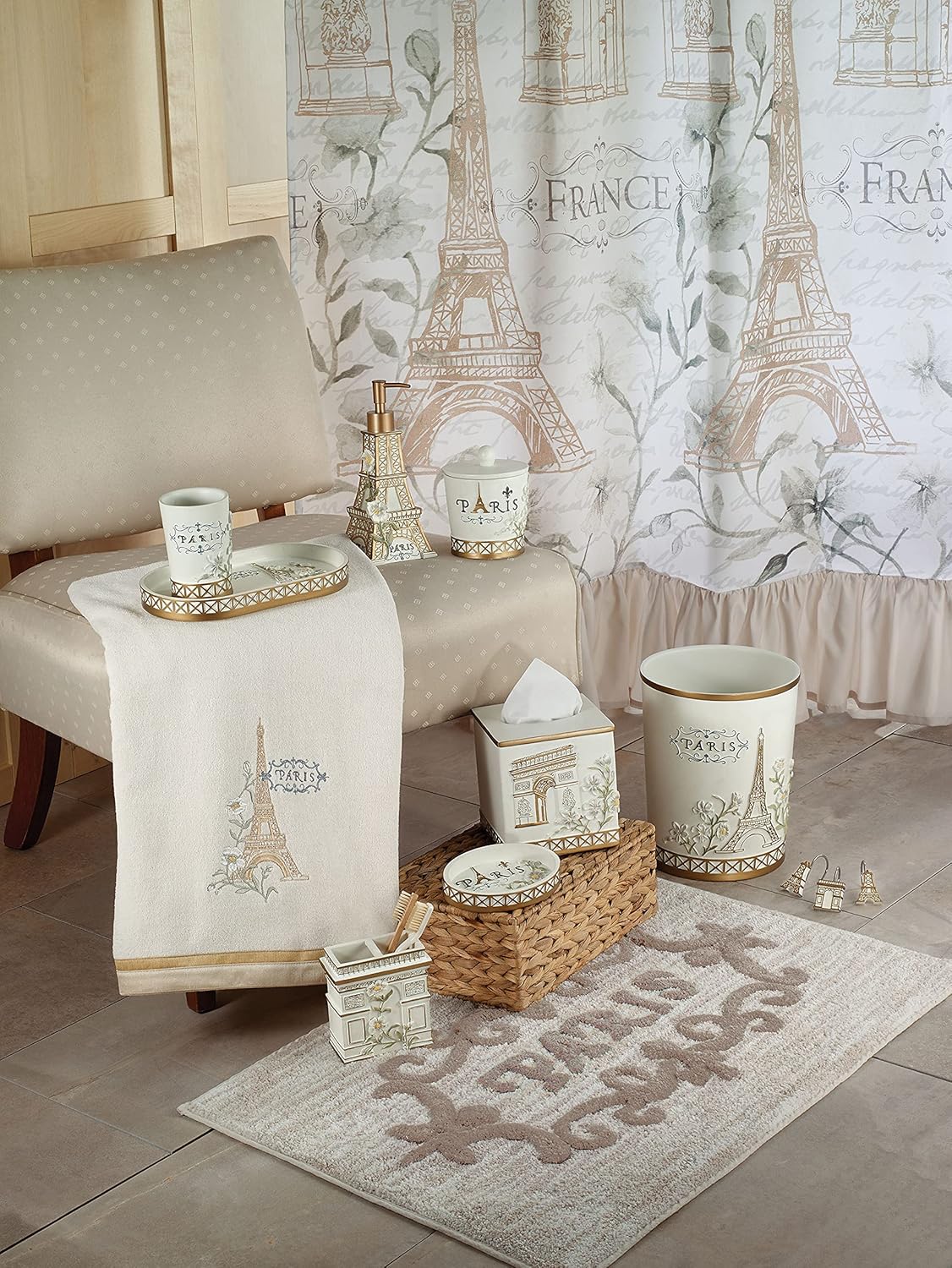 Avanti Paris-Inspired Hand-Painted Tumbler