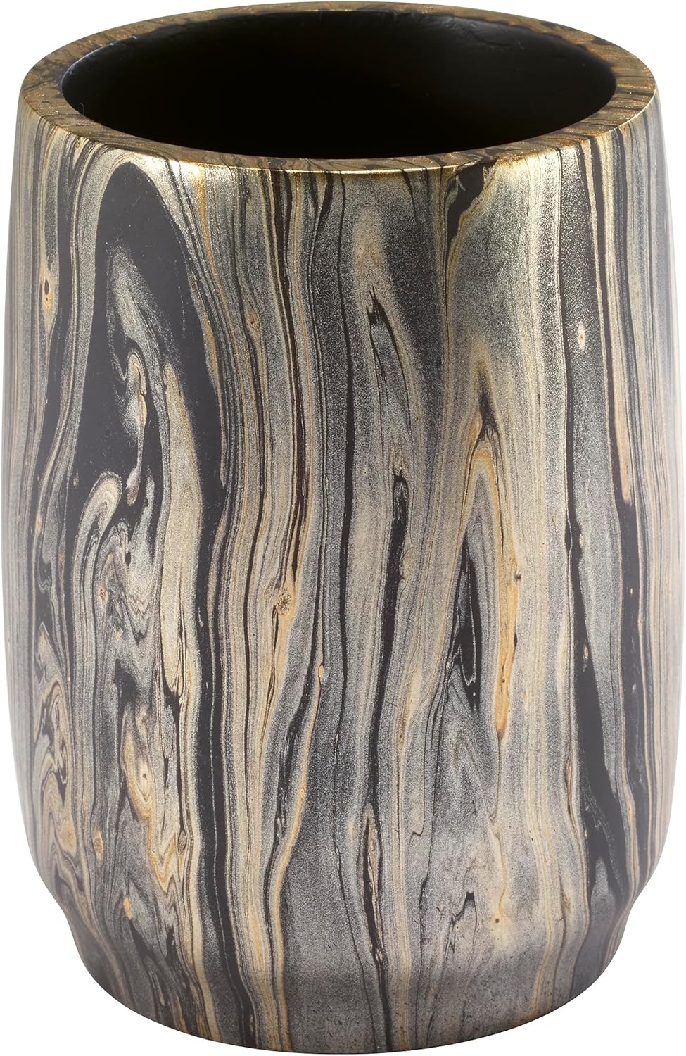 Nicole Miller Resin Tumbler BlackGold