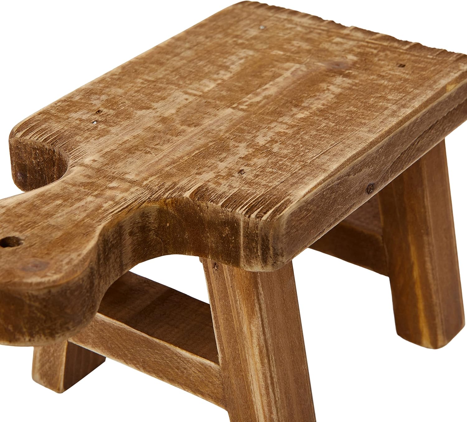Creative Co-Op Decorative Pedestal with Handle