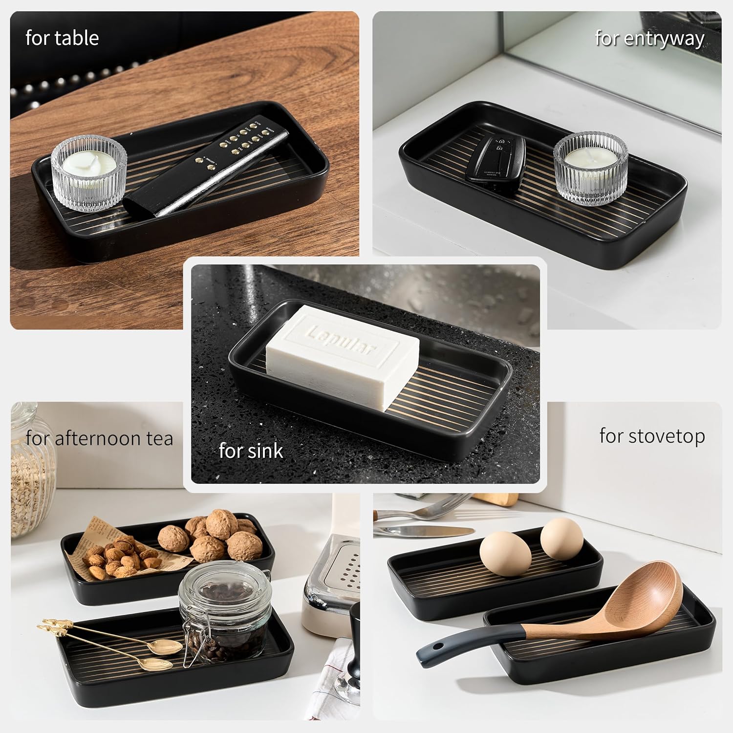 Bathroom Vanity Tray for Countertop